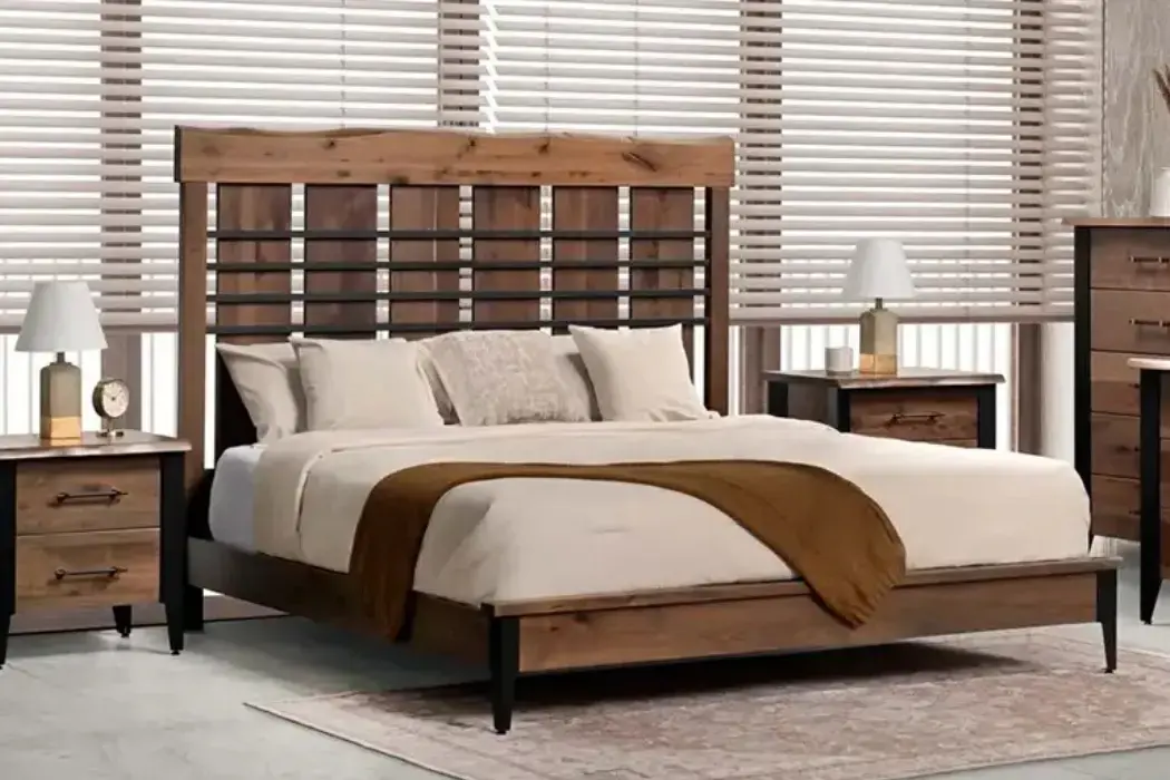 Leighton Live Edge Bed Frame