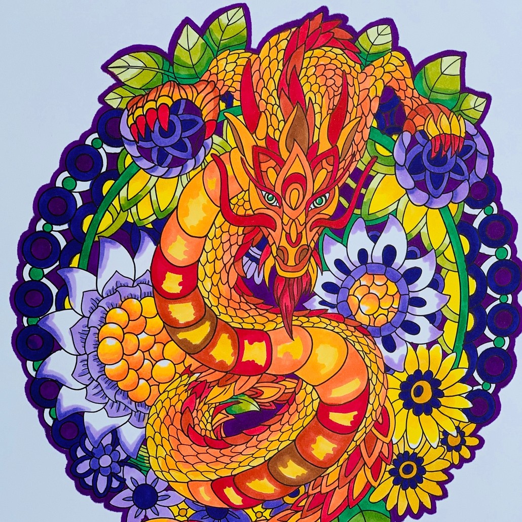 Colorful Dragons