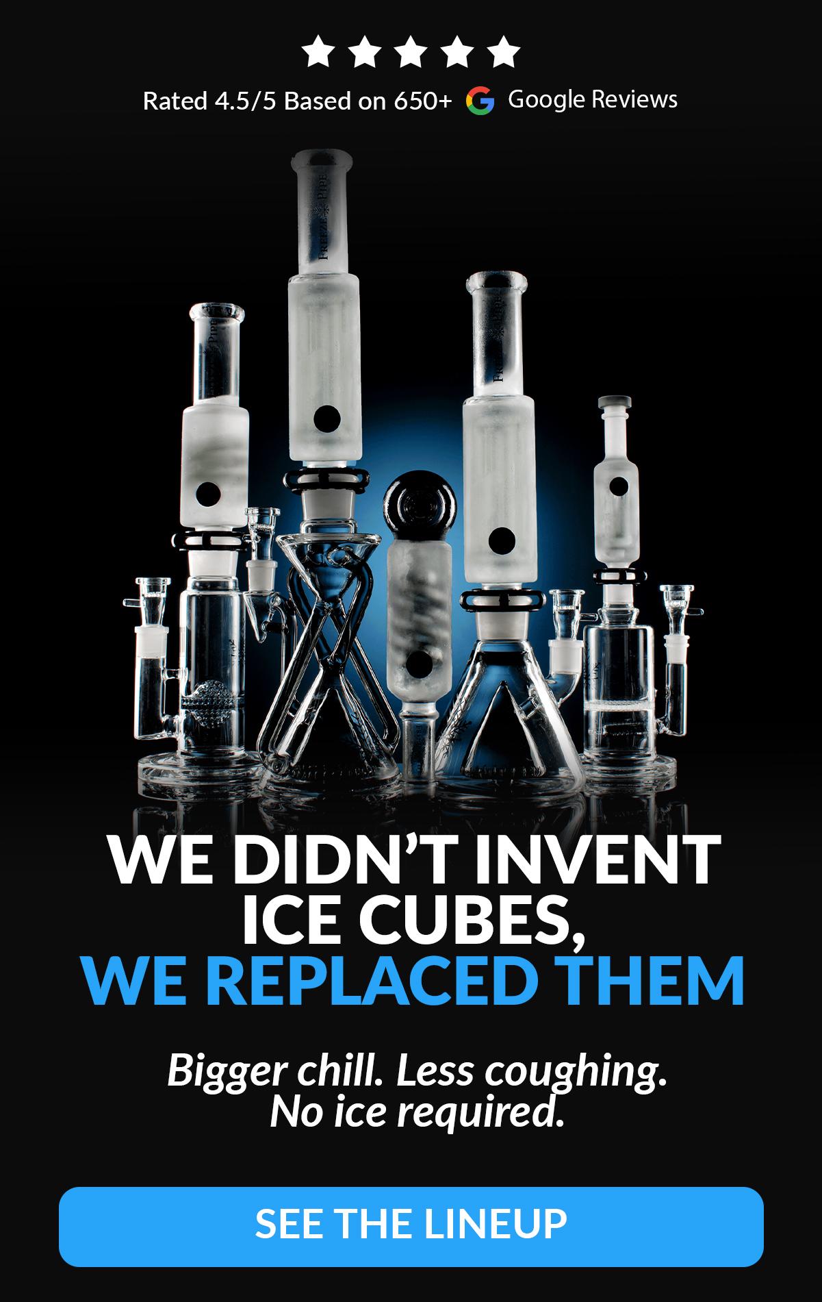 best selling bongs and pipes on table