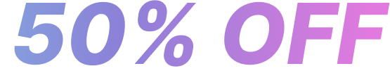 50% OFF image