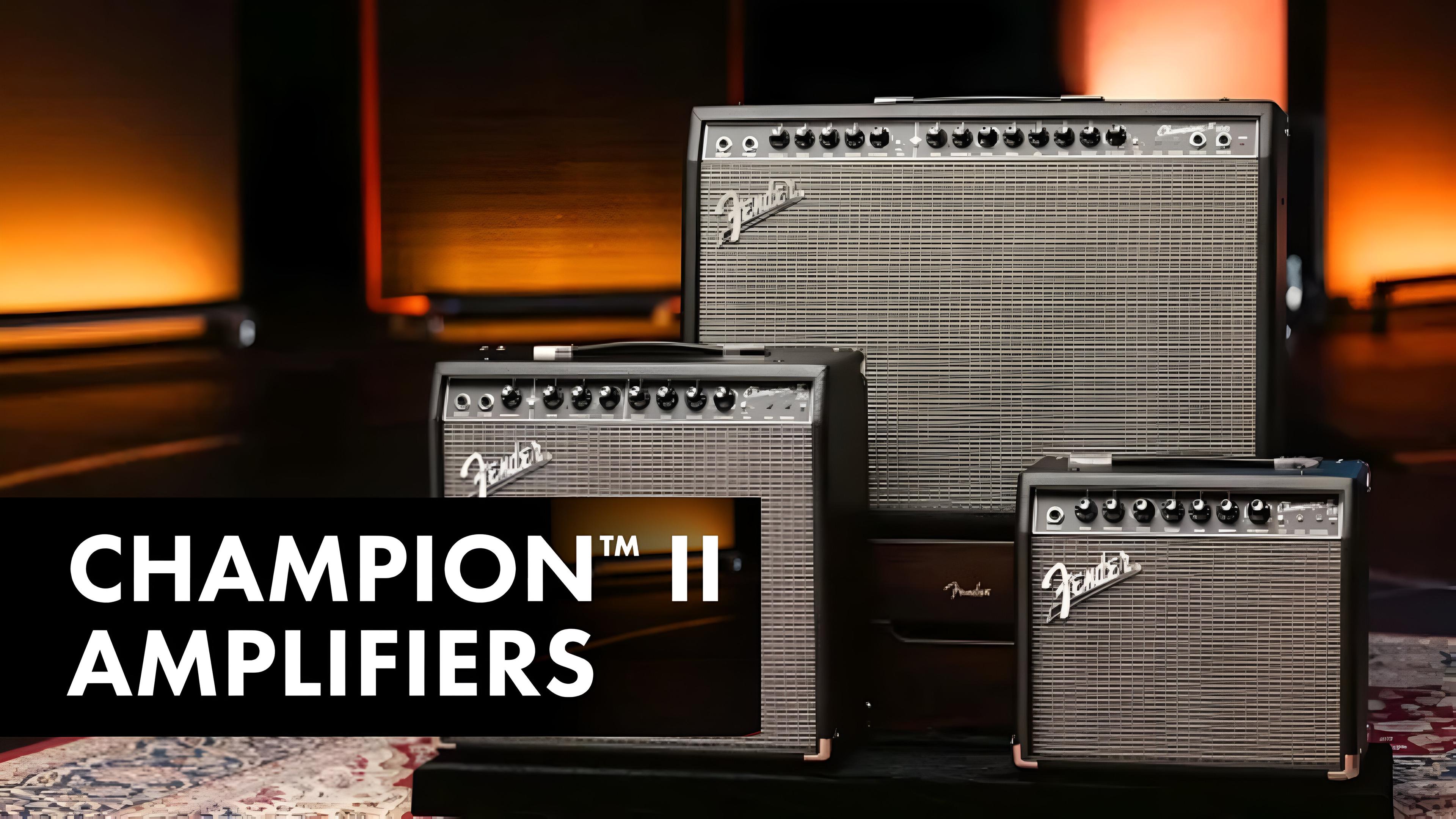 Fender Champion II Guitar Amplifies