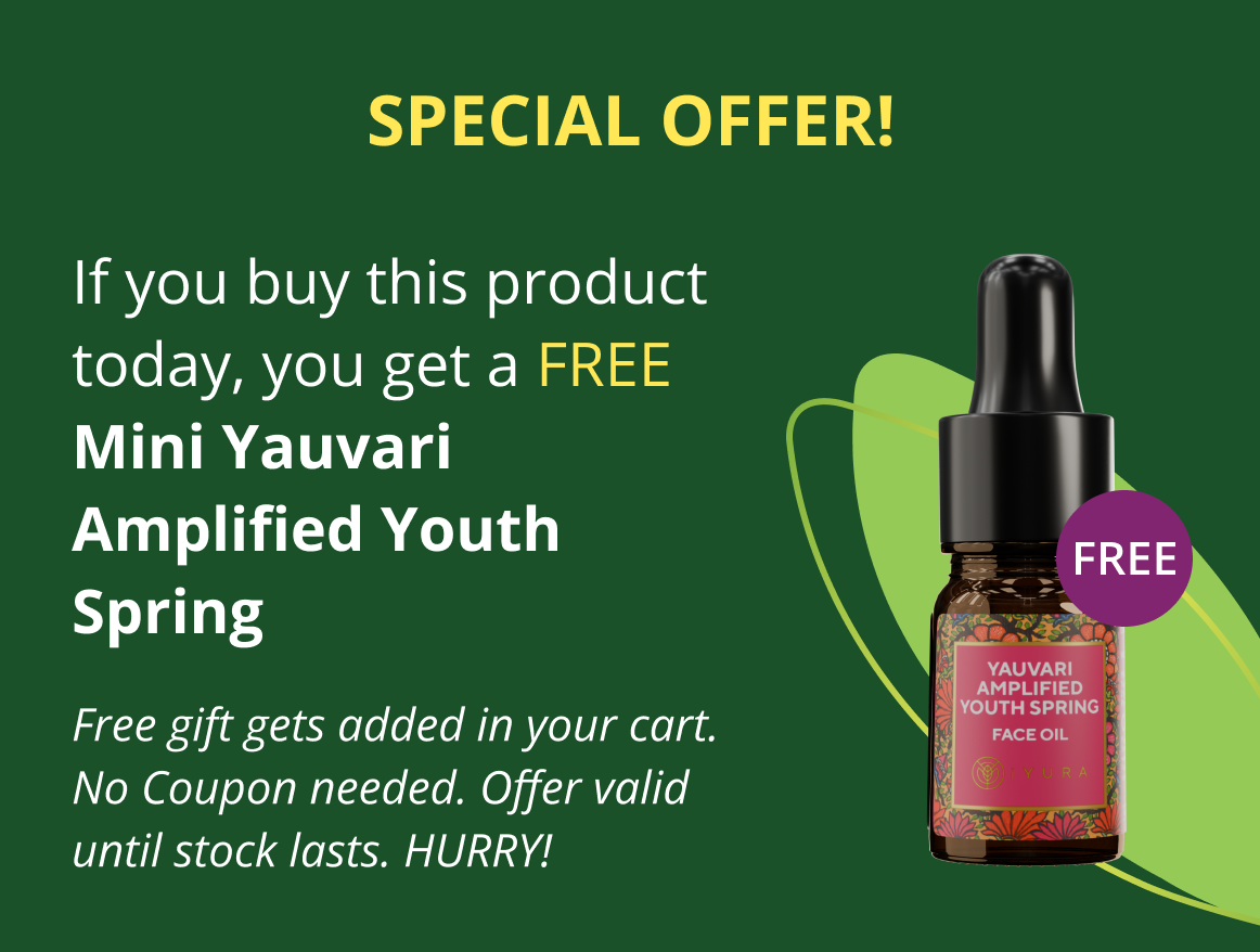 limited time offer for mini yauvari amplified youth spring face oil
