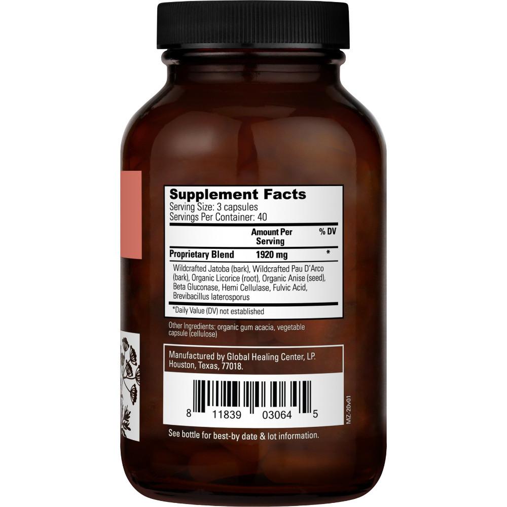 Global Healing Mycozil Supplement Facts