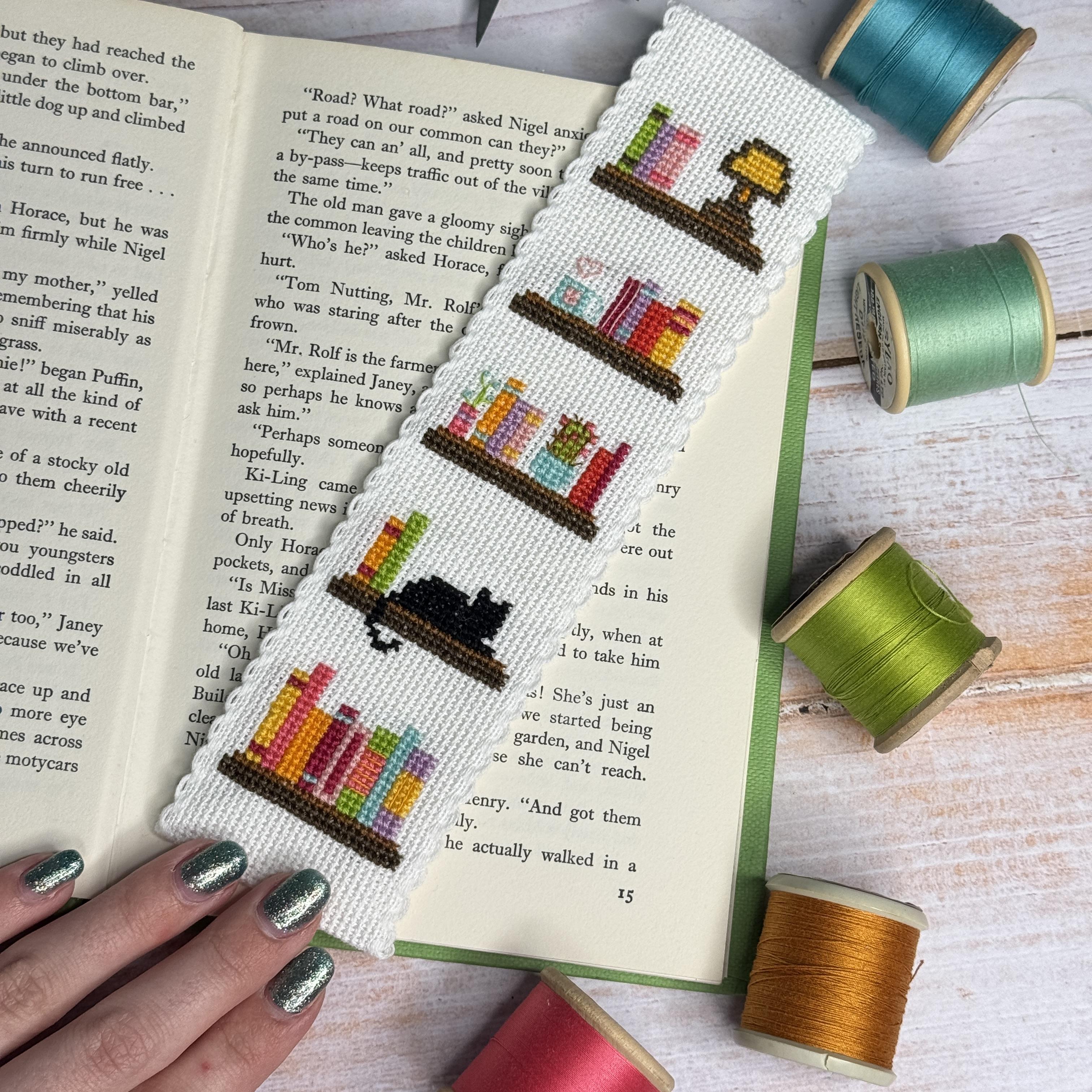 cross stitch bookmarks