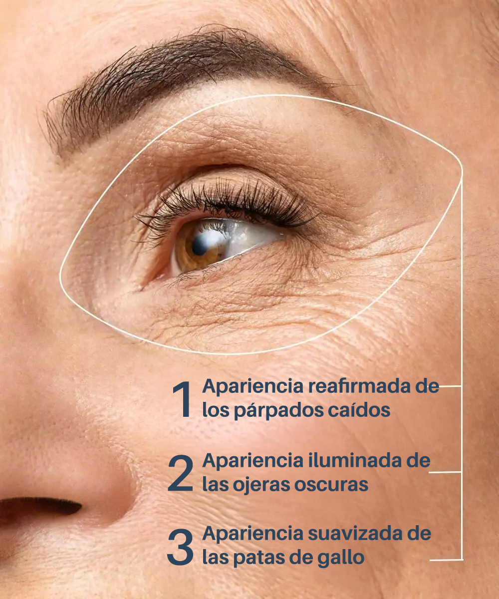 firmed look of the droopy eyelids