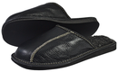 Stavros - Mens leather mule slippers - Reindeer Leather