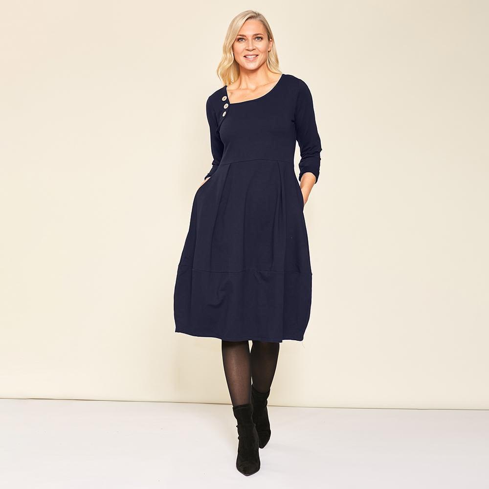 Eve Dress (Navy)