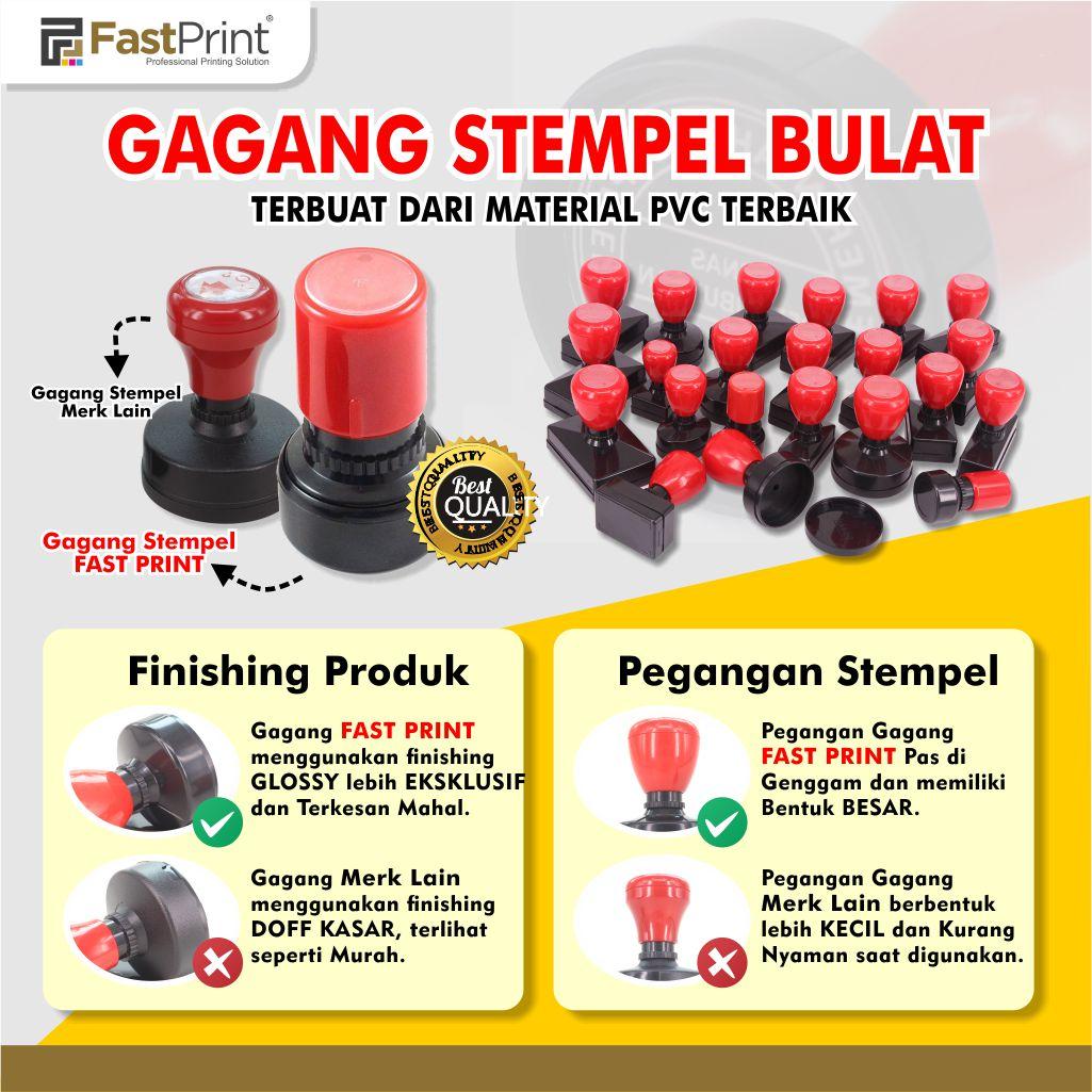 stempel flash, gagang stempel, gagang stempel bulat, bentuk stempel