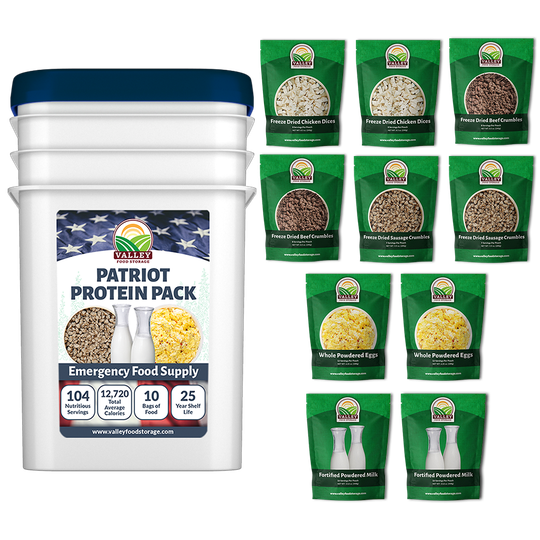 Patriot Protein Pack - Valley Food Storage