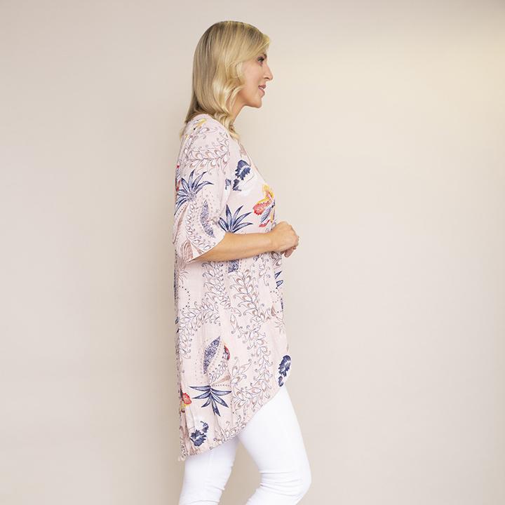 Lily Cotton Top (Pink)