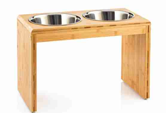 12 inch tall elevated pet feeder for large dogs