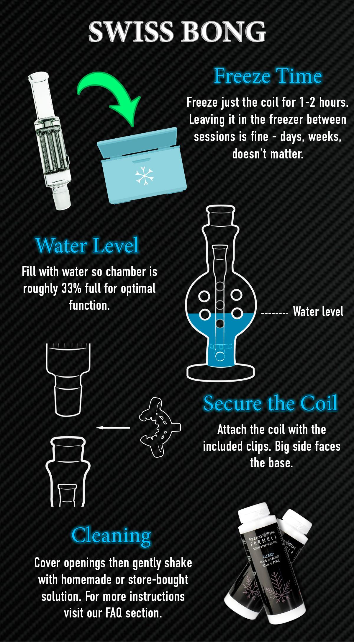 swiss perc bong instructions