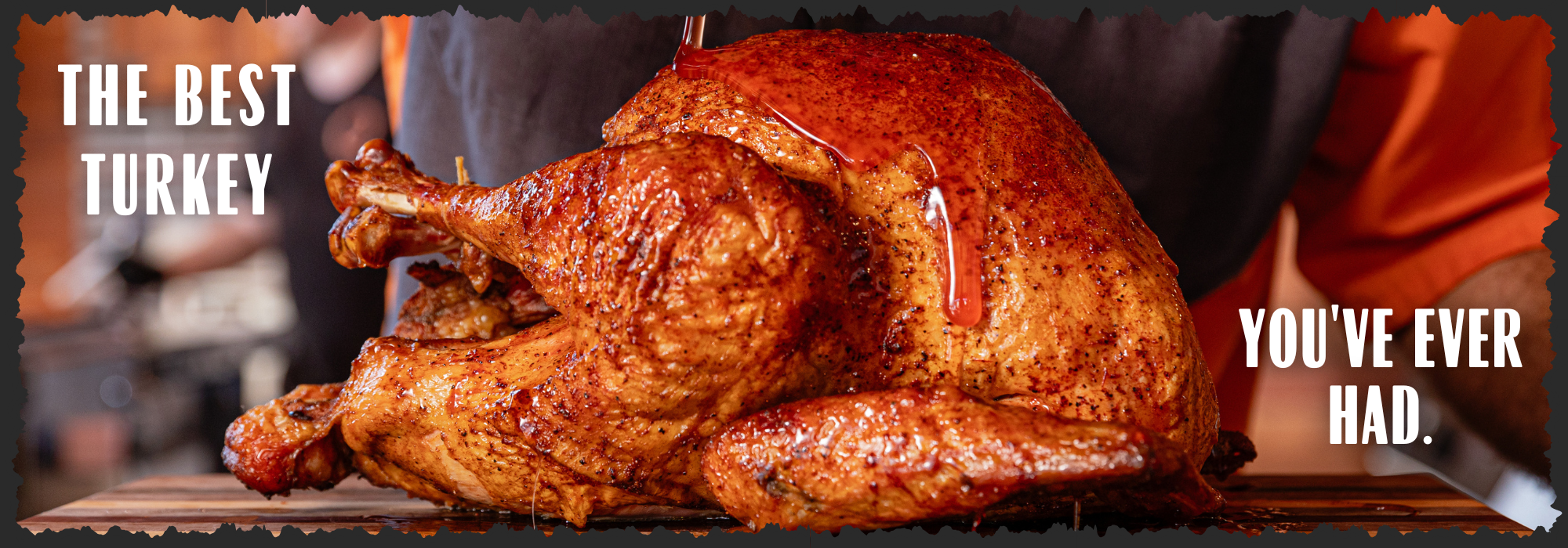 The Best Turkey You've Ever Had image with glazed smoked turkey