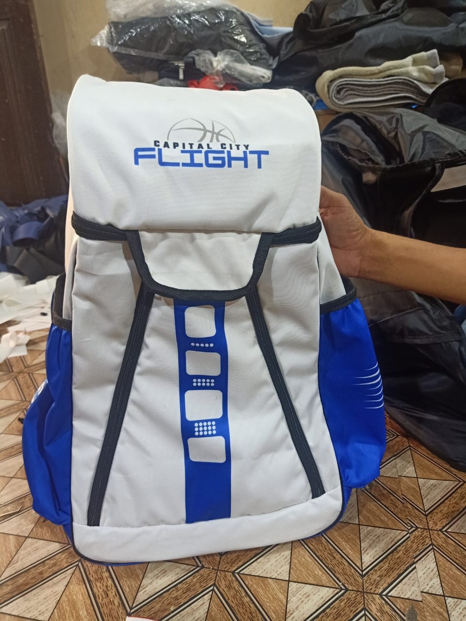custom basketball backpack