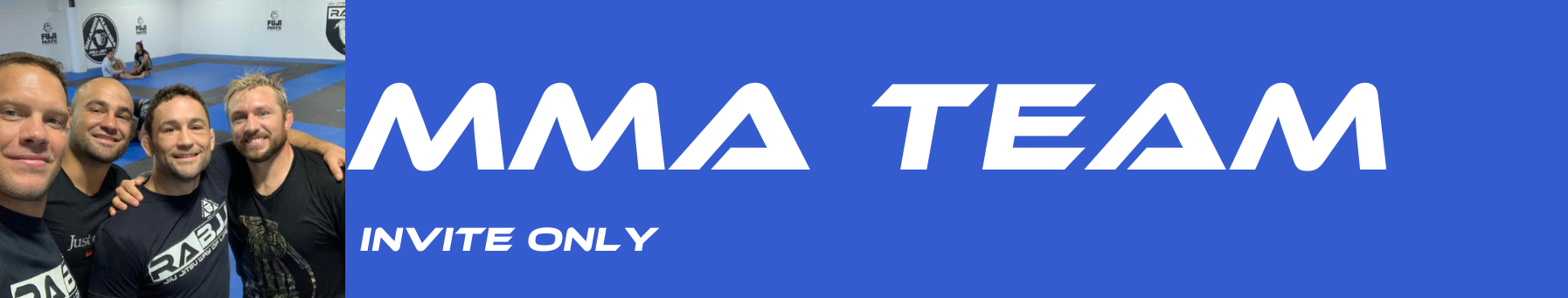 mma team RABJJ ACADEMY