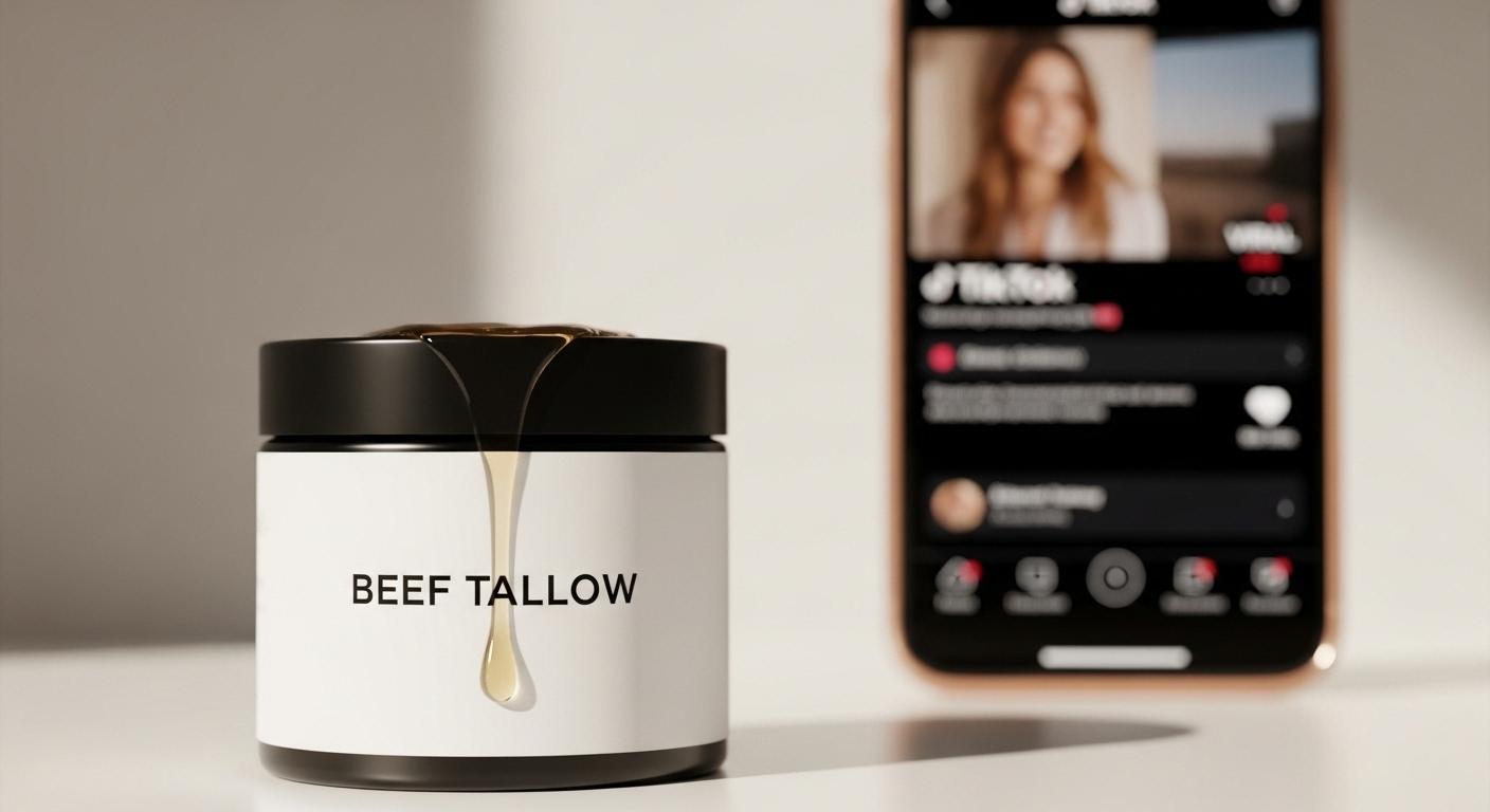 Beef Tallow For Skin