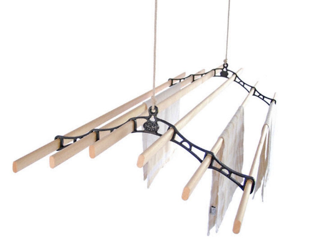 6 lath ceiling clothes airer