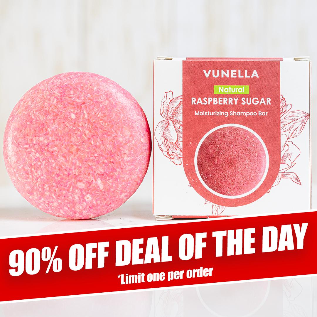 DEAL OF THE DAY - $4.49 Raspberry Sugar Shampoo Bar