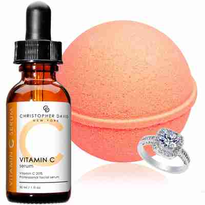 vitamin c spa gift set