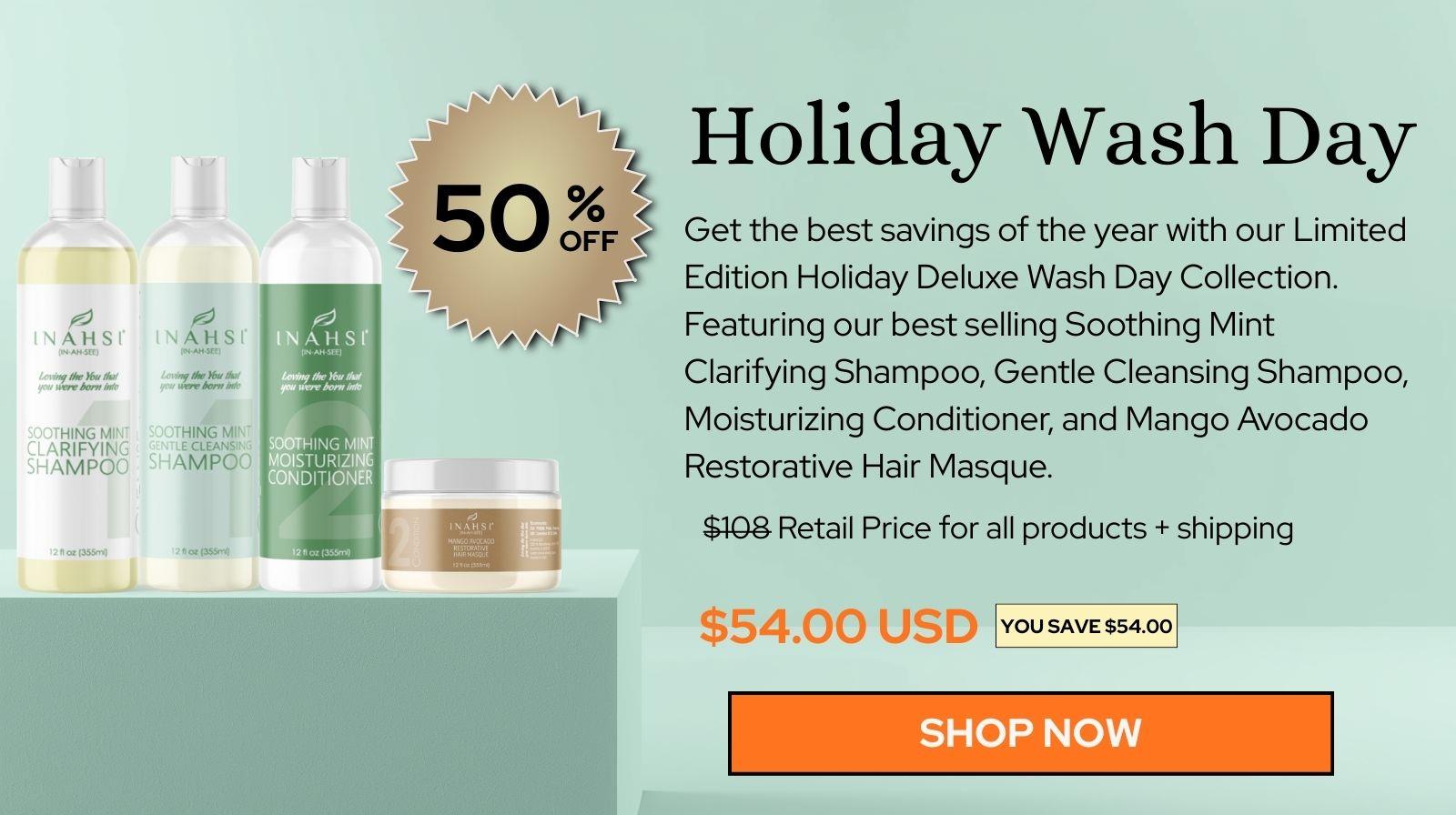 Holiday Deluxe Wash Day Collection