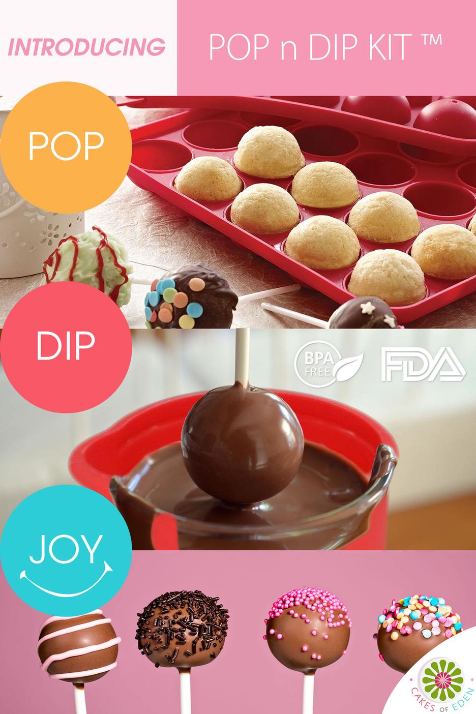 Cake Pop Baking Decorating Gift Set Apron Heroes