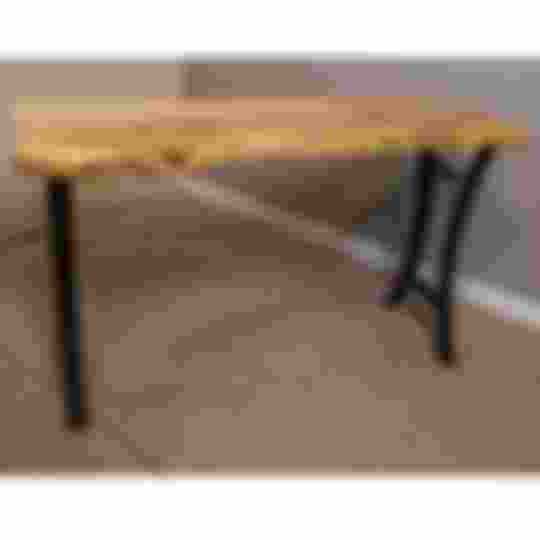 Live Edge Ash Wood Sofa Table