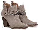Emma - Womens heel leather boots - Reindeer Leather