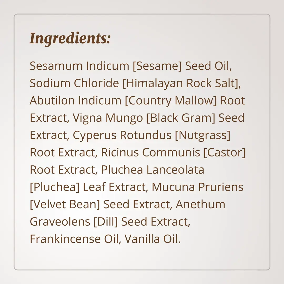 ingredients list