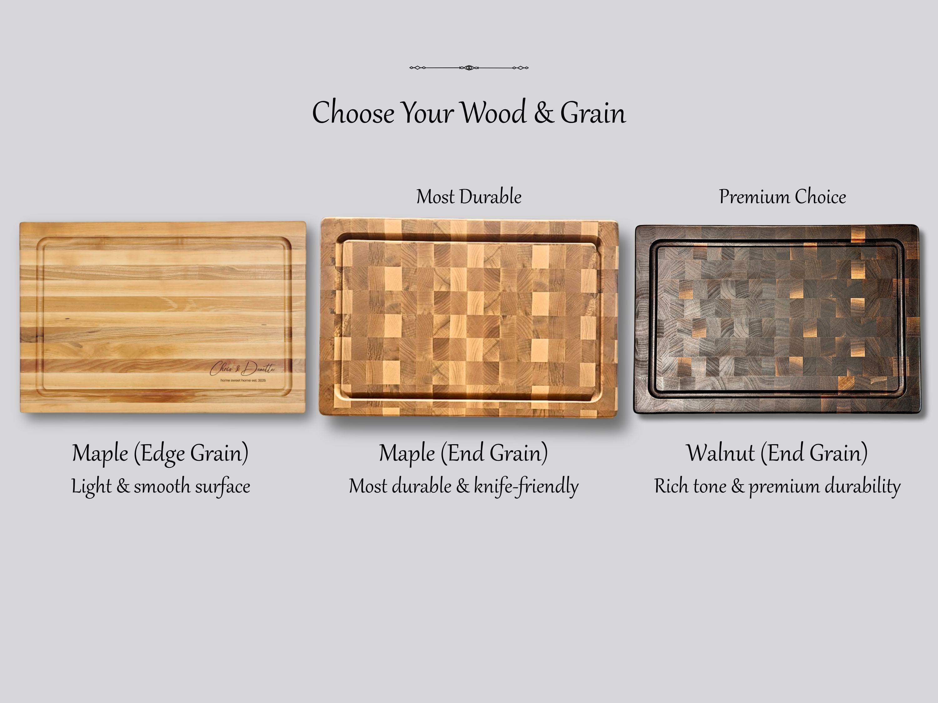 two different size homestead cutting boards