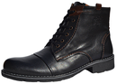 Zack - Mens winter leather boots - Reindeer leather
