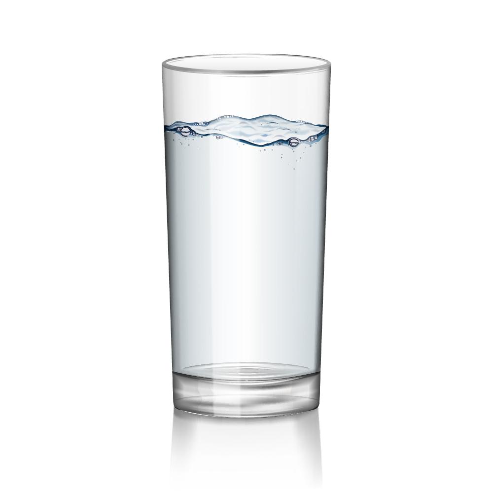 New World Wellness Water Glass