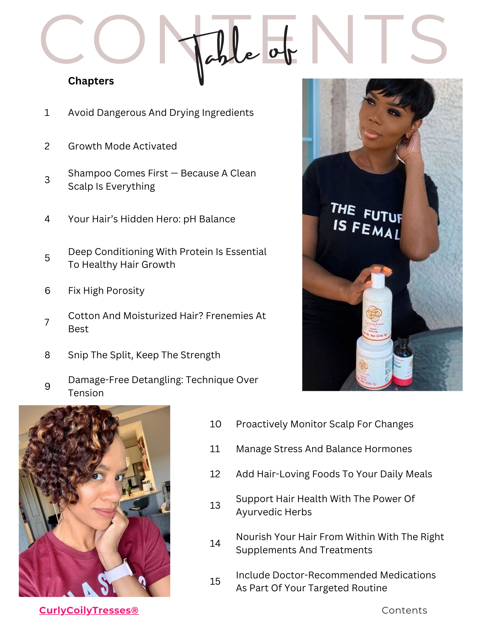 Digital Guide — Regrow Your Midlife Hair™: A Targeted Digital Guide For Black Women Ready To Restore Hair Health Without Guesswork Table Of Contents