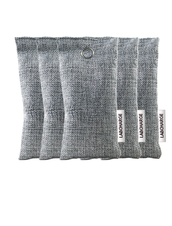 5pack Bamboo Charcoal Air Purifying Bags 50g