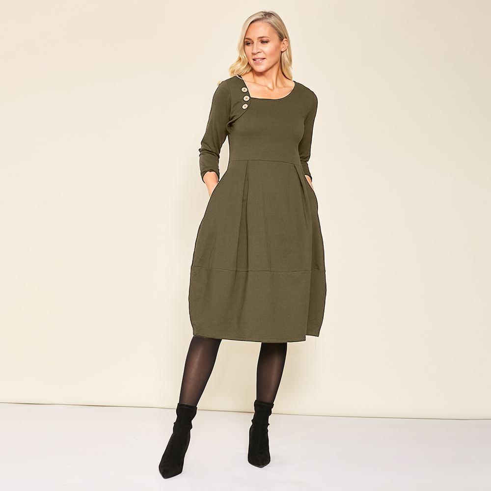 Eve Dress (Khaki)