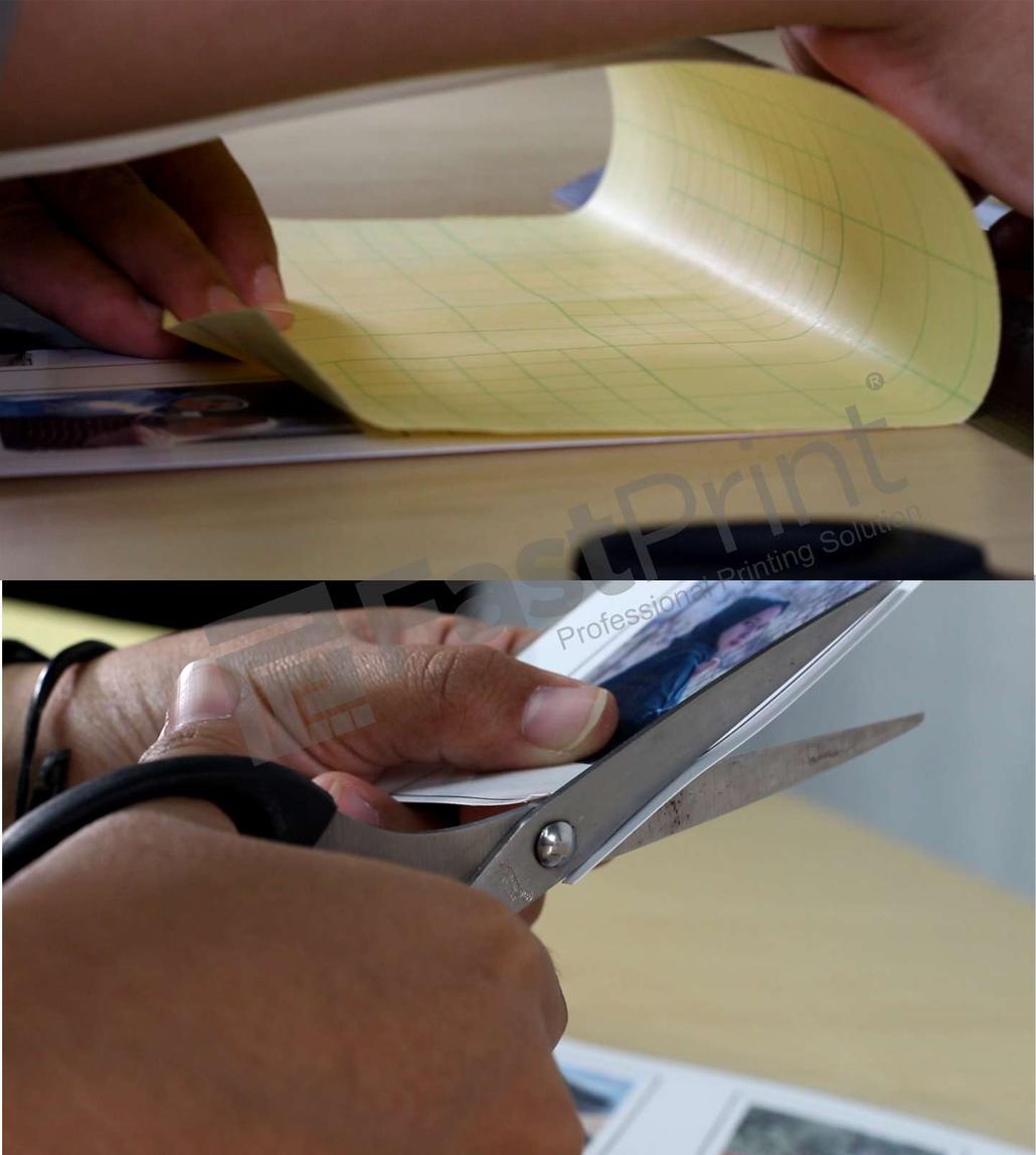 laminasi dingin, foto polaroid