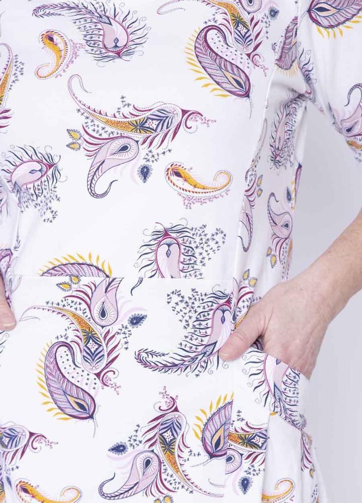 Round Neck Penny Floral Dress