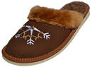 Camila - Women wool lining slip-on shoes - Reindeer Leather