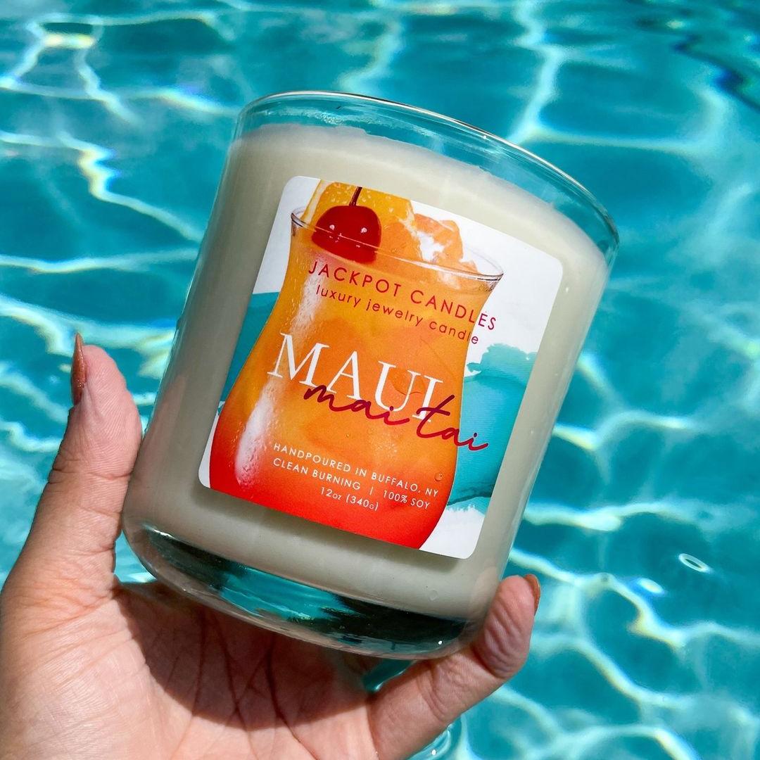 maui mai tai scented candle