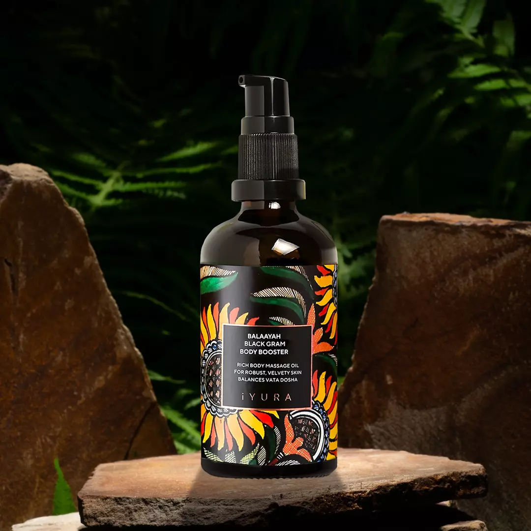 Balaayah Black Gram Body Booster on Natural background