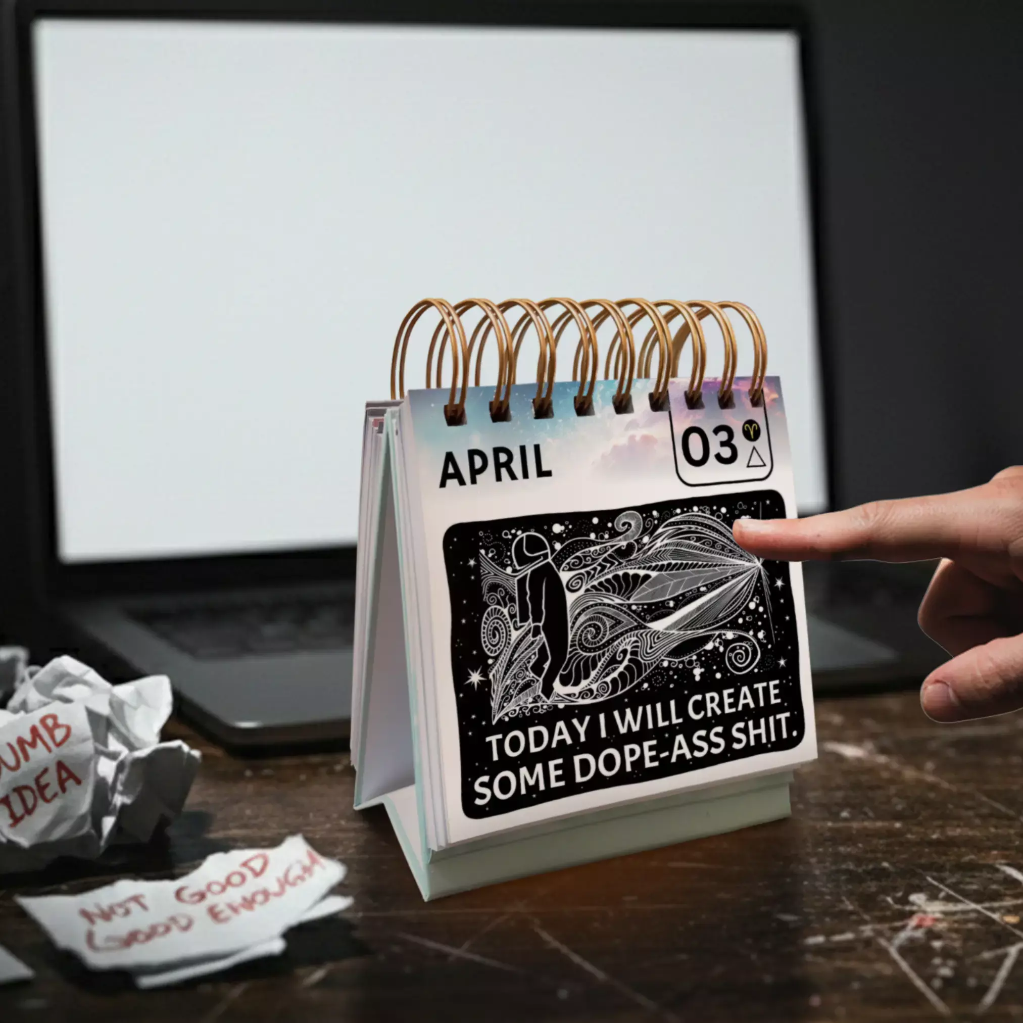 The Affirmation Calendar: Your Ultimate Guide to Daily F*cking Transformation