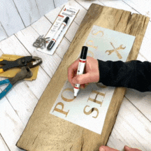 6× Safe Scorch Marker For DIY Project Easy Use Safe Chemical Wood Burning  Pen US