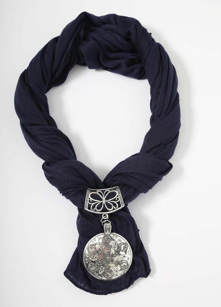 Gold & Silver Jewellery Scarf