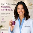 Strateva RX clinical results- 96% improvement in appearance of wrinkles, 95% showed brighter looking skin