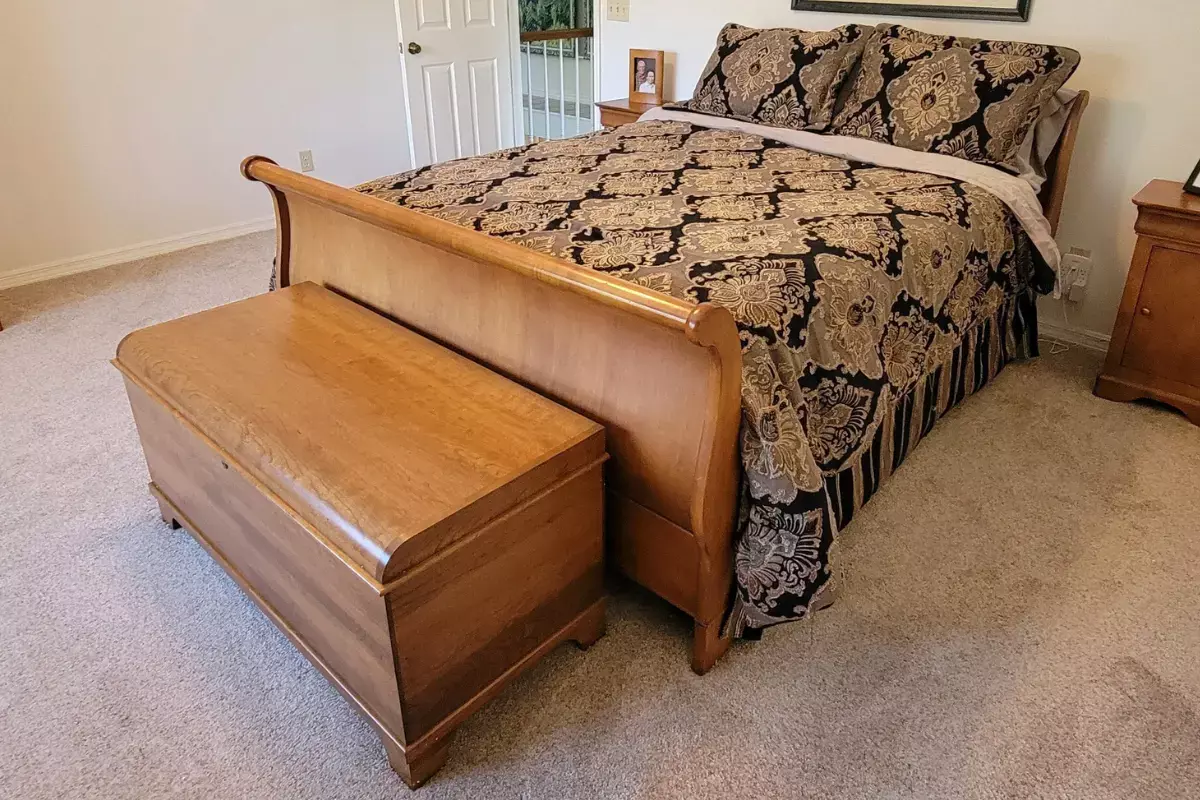 Custom Cherry Wood Hope Chest