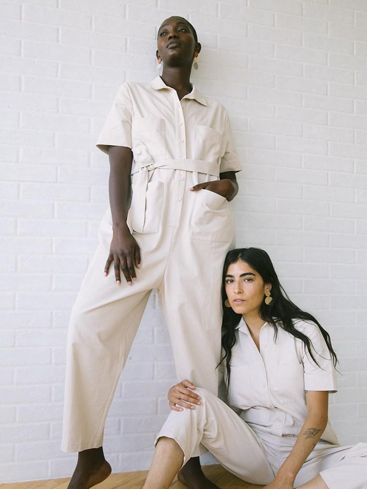 Finn Jumpsuit Natural Canvas