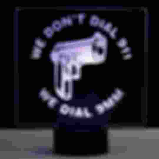 We Dial 9mm LED Sign