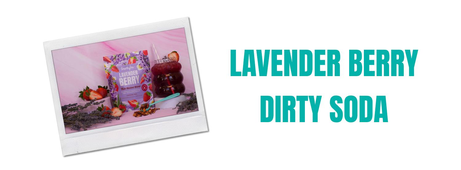 lavender berry dirty soda