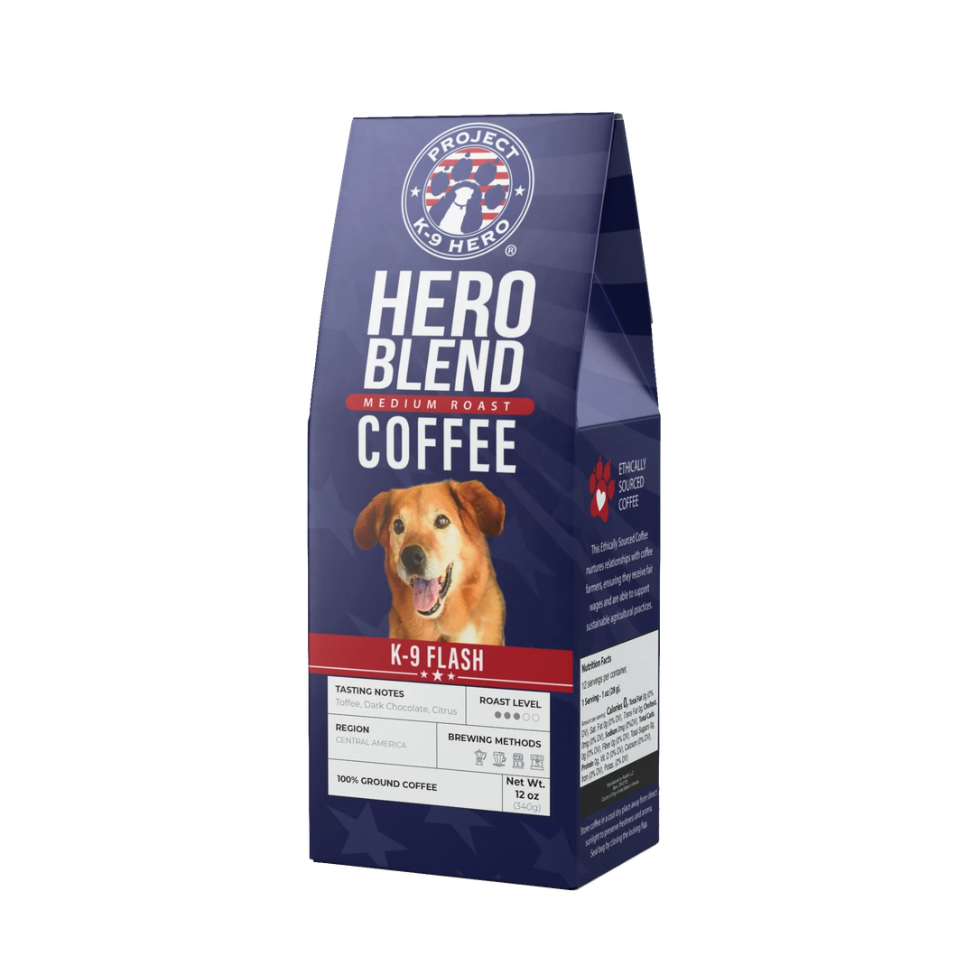 K-9 Flash HERO BLEND Coffee (Medium Roast)