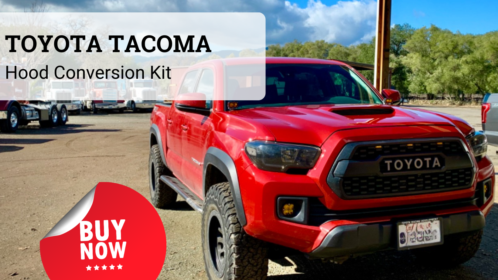 Toyota Tacoma Hood Conversion Kit