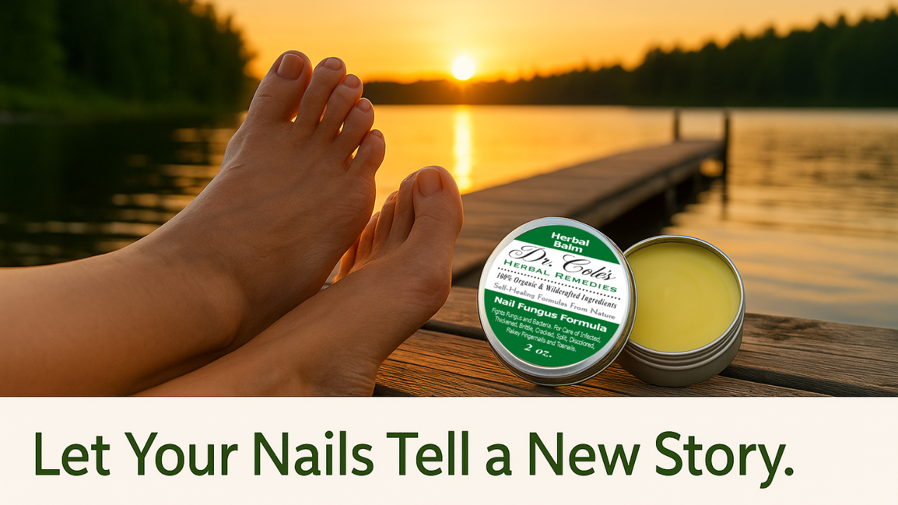 nail fungus treatment balm from Dr. Cole's Herbal Remedies